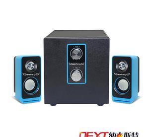 深圳新款木質(zhì)音箱電腦低音炮音響2.1多媒體書架音箱